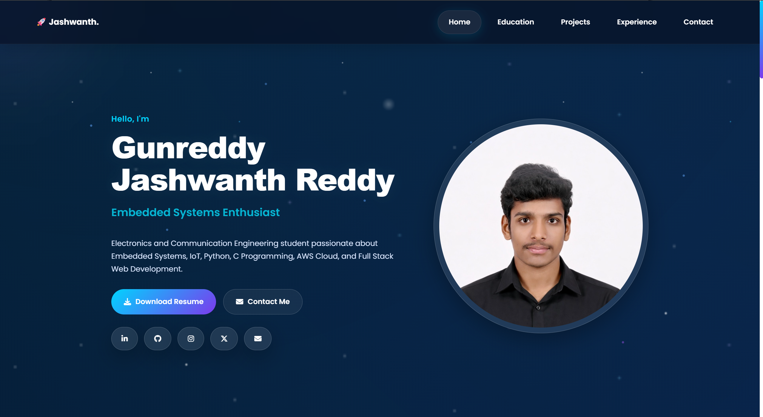 Personal Portfolio Website